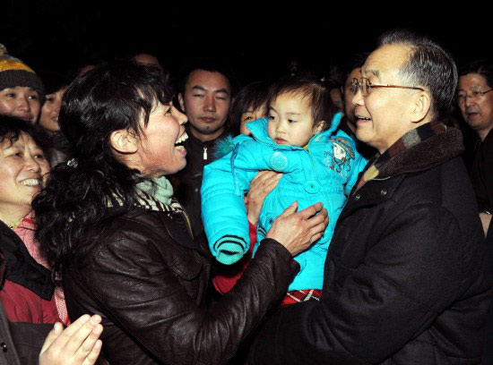 温家宝:中国要在金融危机中最早复苏和振兴(图)