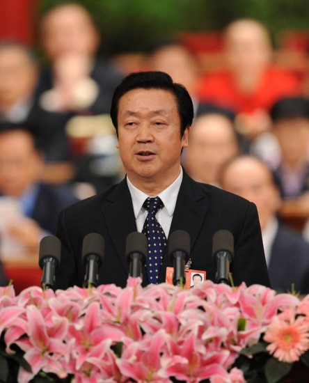 最高法院院长王胜俊作工作报告(图)