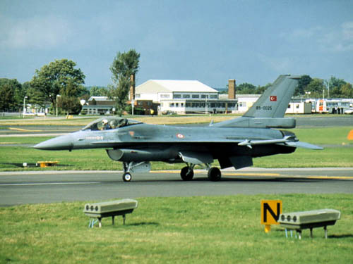 资料图:土耳其空军F-16战斗机